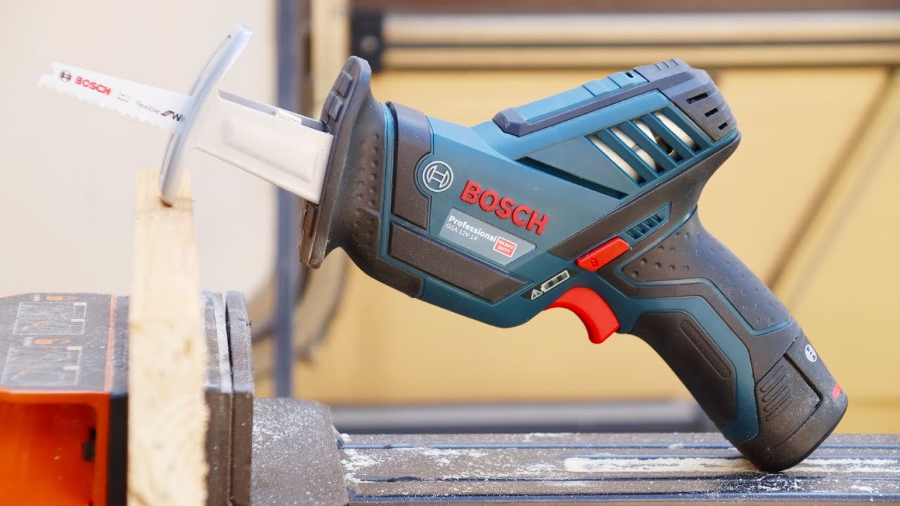 La ce folositi un fierastrau sabie asa mic? Bosch GSA 12V-14