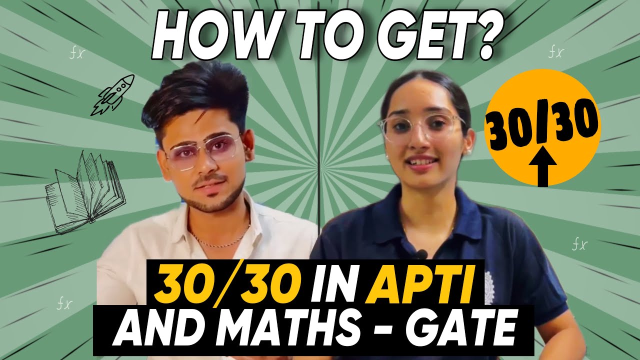 FREE Maths Secrets to Get 30/30 in GATE 2025 | GATE2025 Preparation