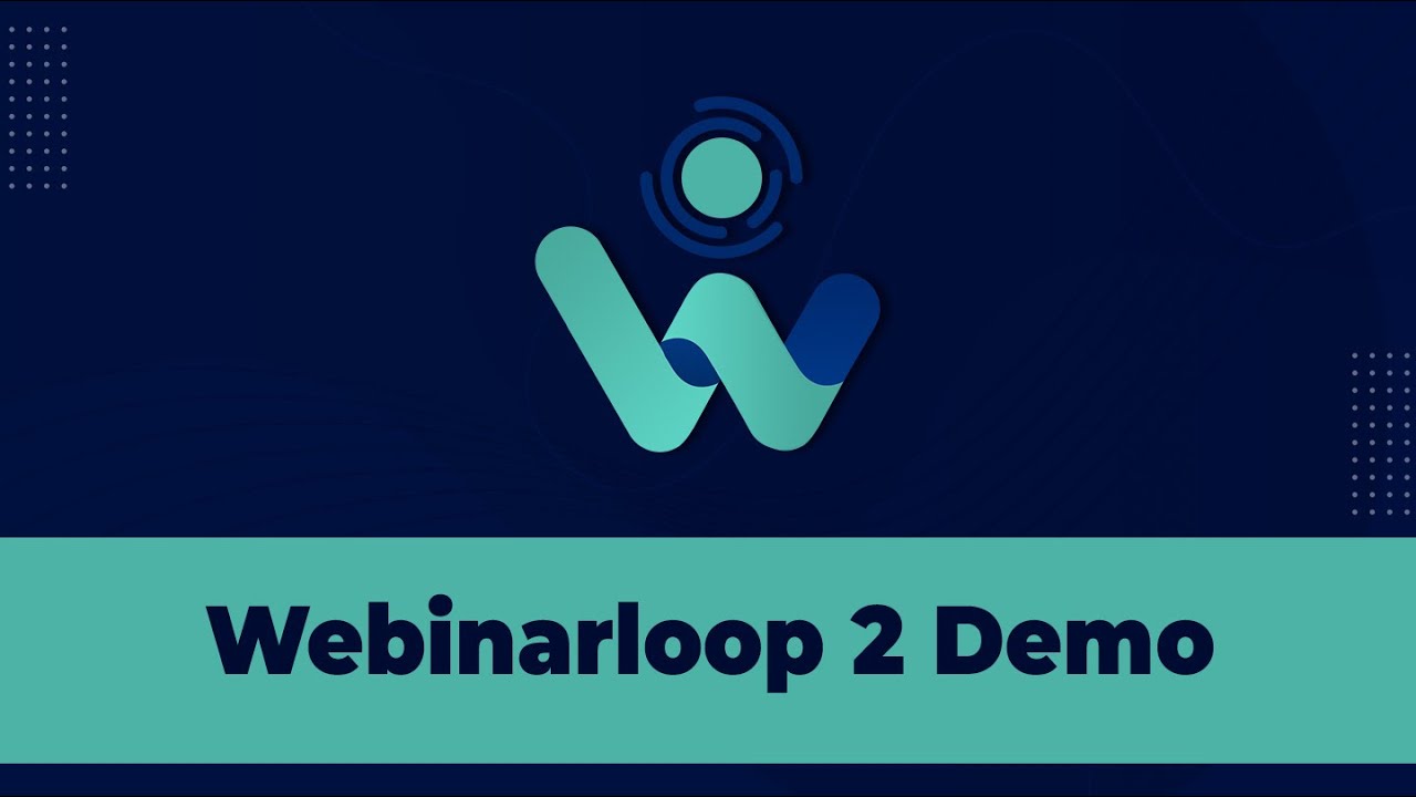 Webinarloop Demo (Best GoToWebinar Alternative)