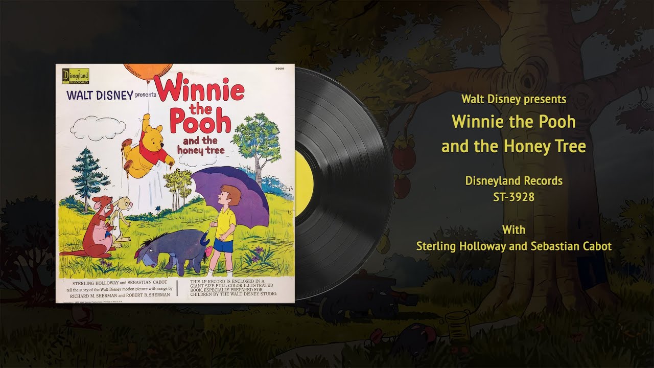 Walt Disney's Winnie the Pooh and the Honey Tree (ST-3928) | Vintage Disney Vinyl Restored