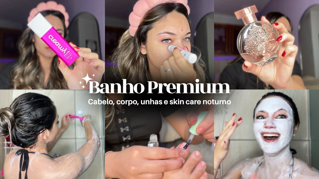 SPA DAY simples, relaxante em casa! 🧖🏻‍♀️✨dolomita, self care, hair care, unhas e skin care noturna