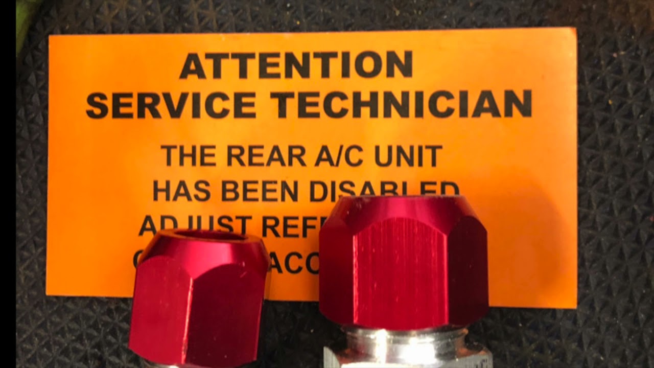 Ford Transit conversion - rear AC removal
