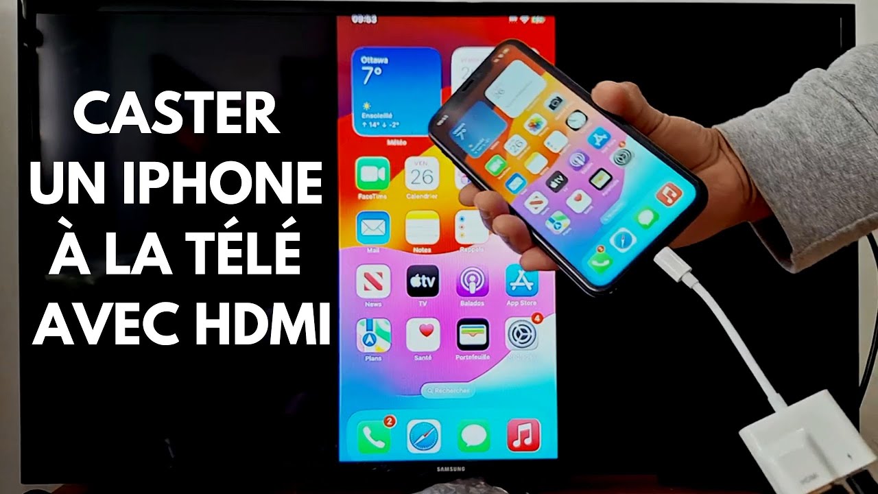 Comment connecter un iPhone à votre téléviseur avec un câble HDMI