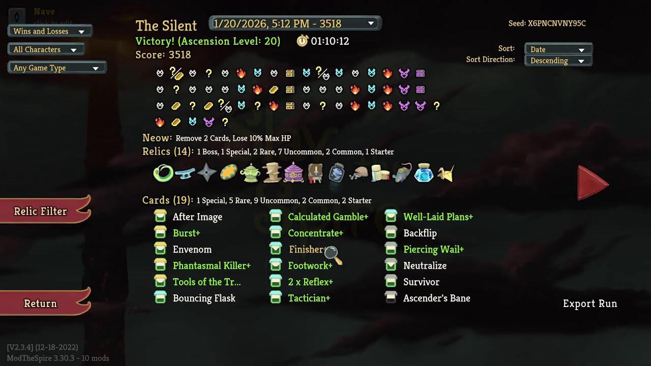 40 Days - A20H Slay the Spire