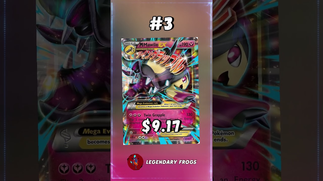 Top 5 Mawile Pokemon Cards #shorts #top5 #mawile #pokemoncards