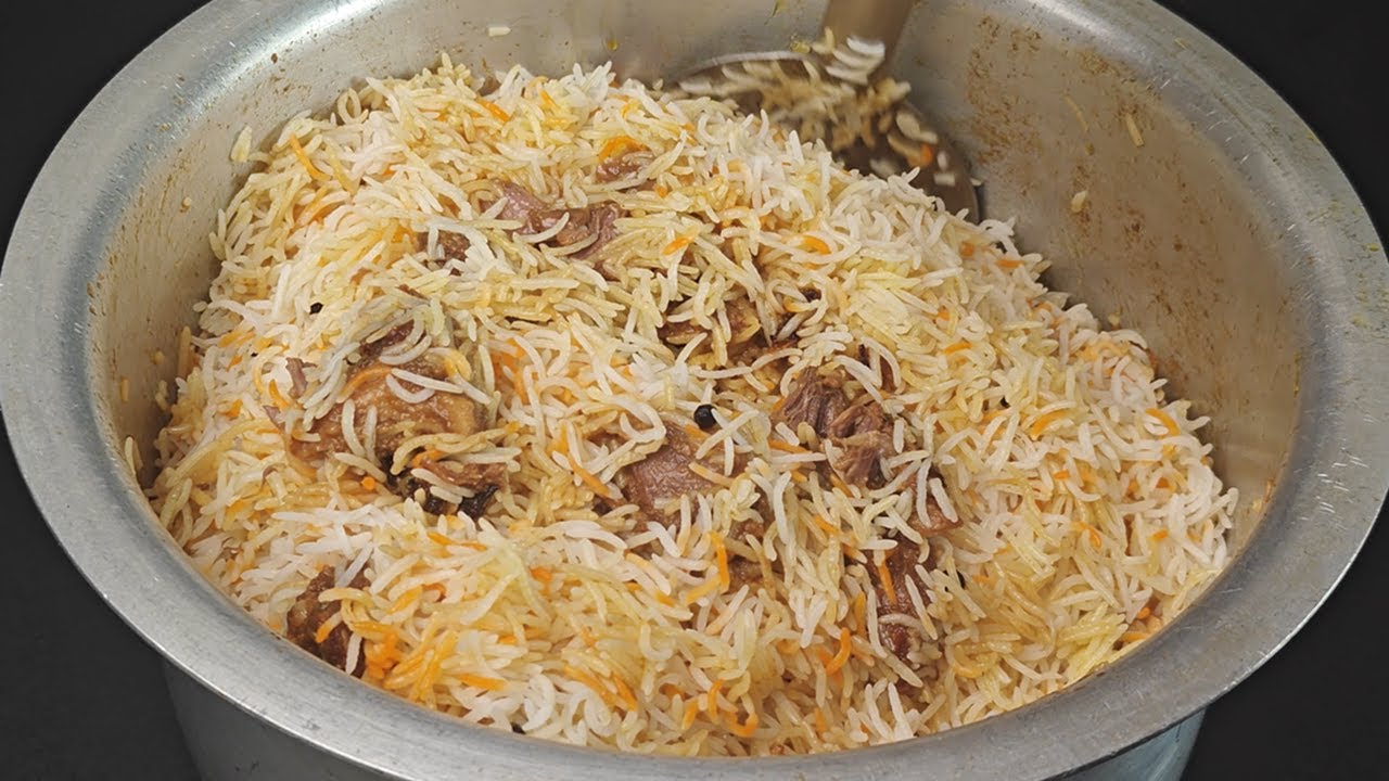 Muradabadi Mutton Biryani Recipe | Muradabadi Yakhni Biryani