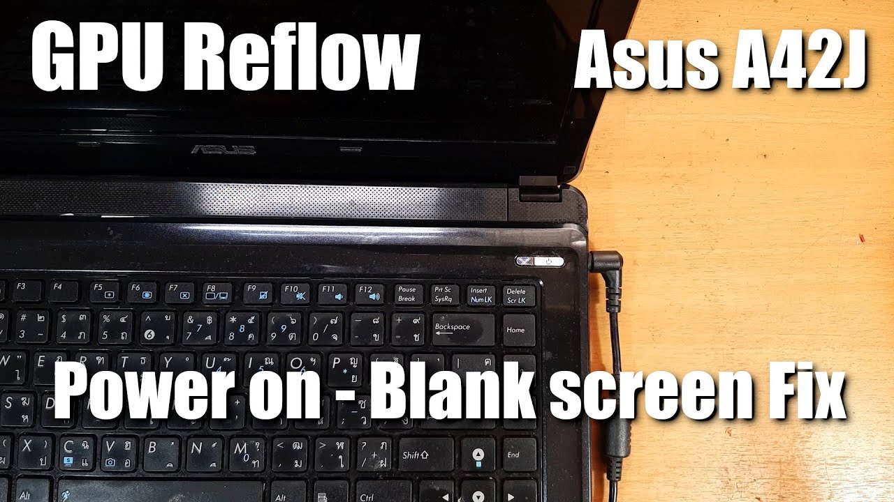 Notebook Repair: GPU Solder Reflow, Asus A42J Disassembly and repair.