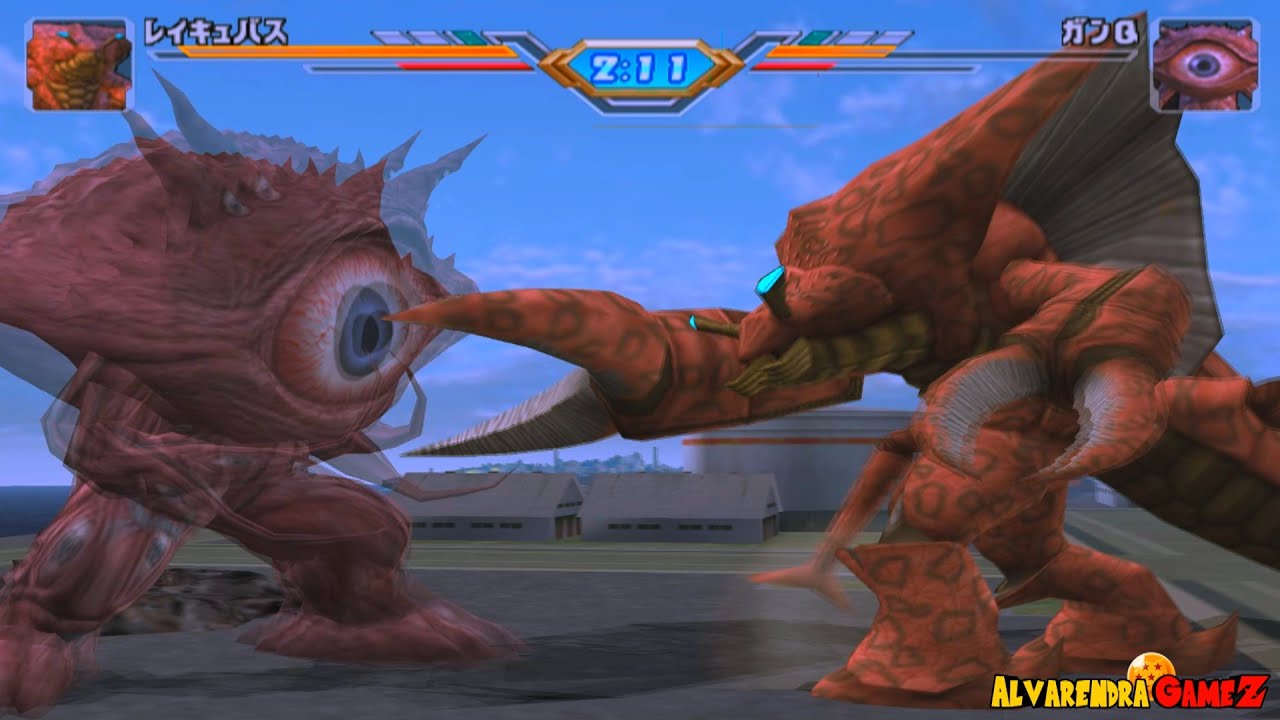 ULTRAMAN FIGHTING EVOLUTION 3 - BATTLE MODE || MONSTER KEPITING REICUBAS