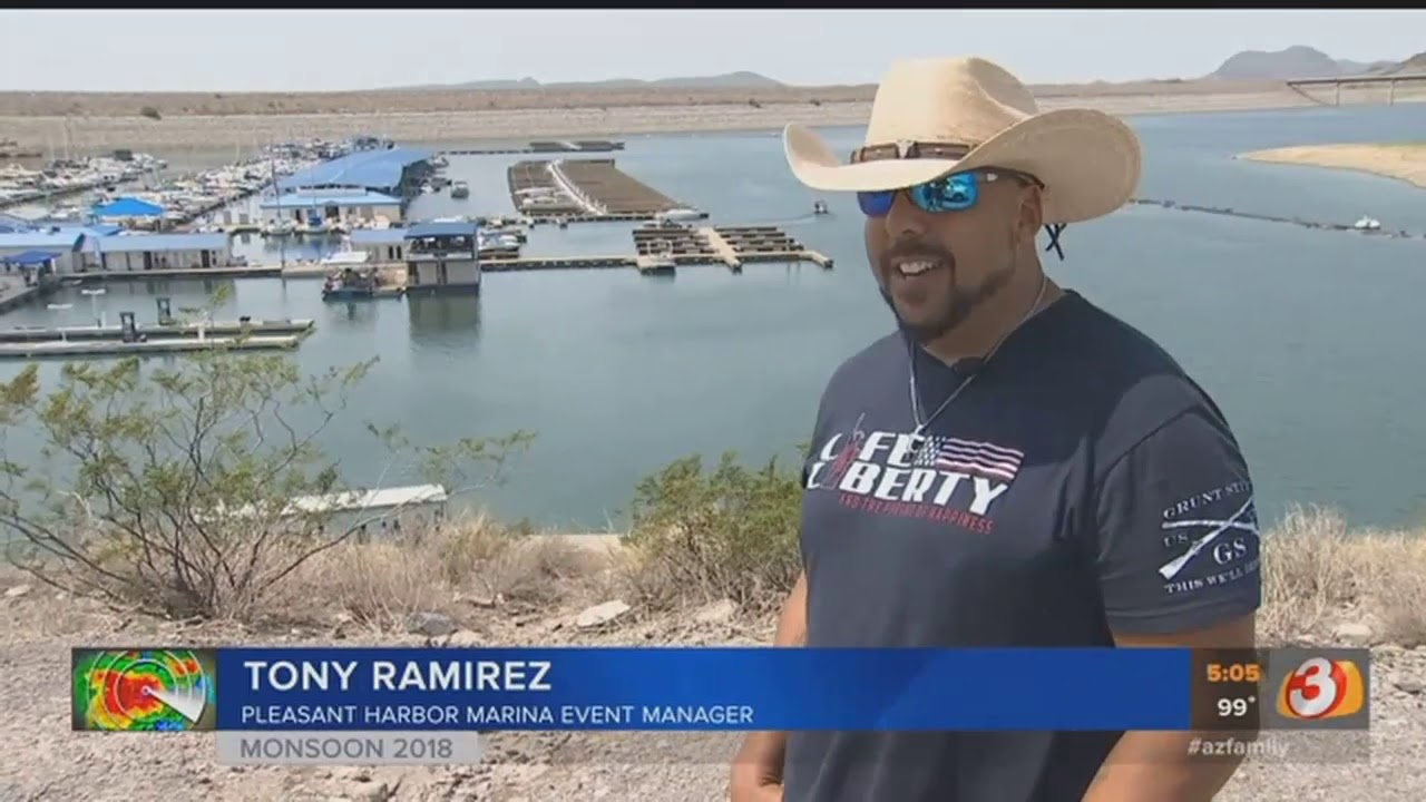 VIDEO: Powerful storm damaged boats and docks at Lake Pleasant