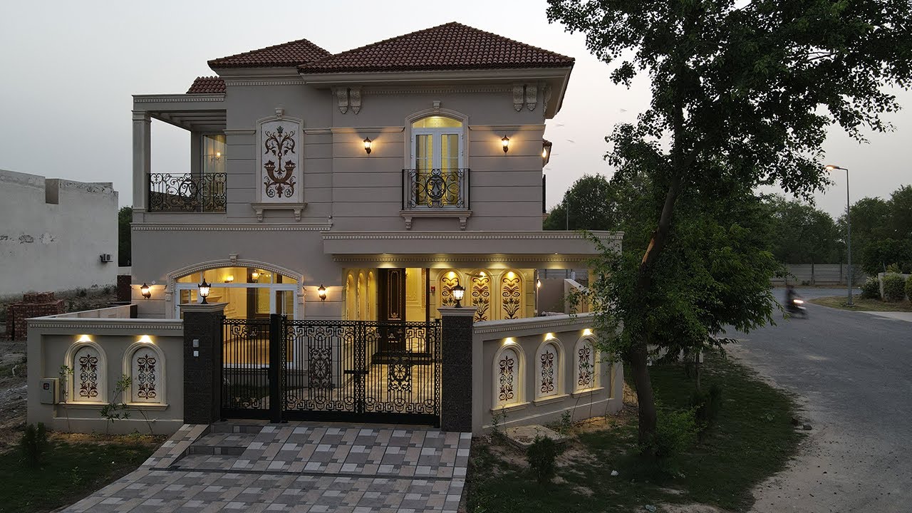 11 Marla Beautiful Corner Spanish House for sale in DHA Lahore in Urdu/Hindi @AlAliGroup