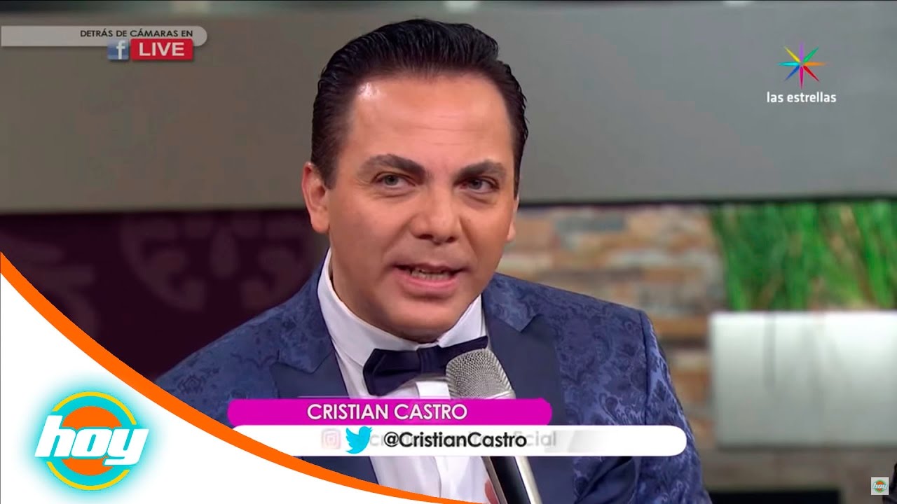Cristian Castro, sorprendido por el amor de sus fans | Hoy