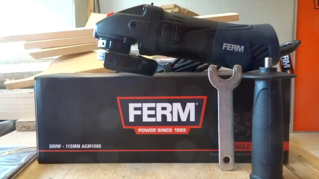 FERM AGM1087 Amoladora Angular 850W