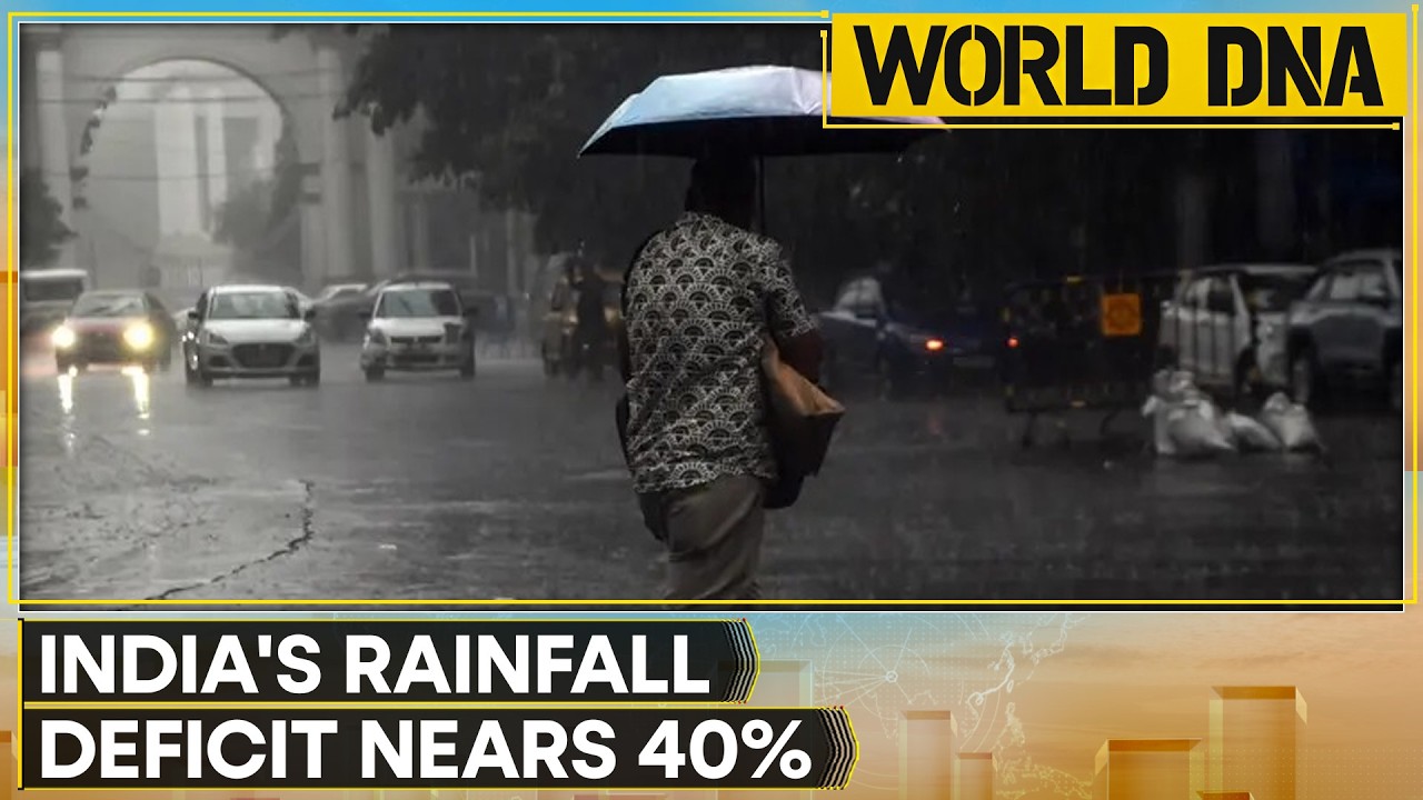 Indian Monsoon: India Grapples with Sharp Rainfall Deficit as Monsoon Weakens | WION