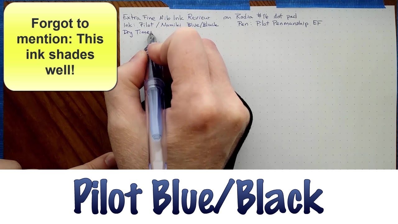 Pilot Blue/Black