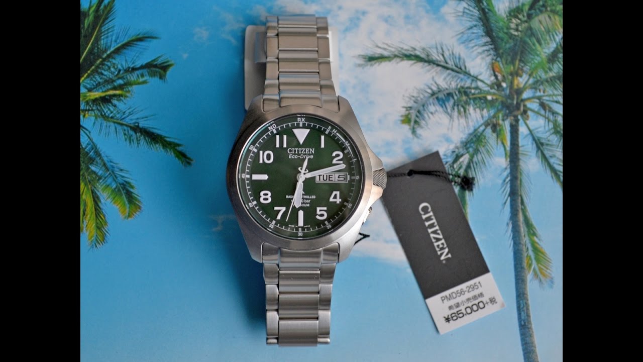 Обзор японских часов Citizen Promaster PMD56-2951 / Синхронизация