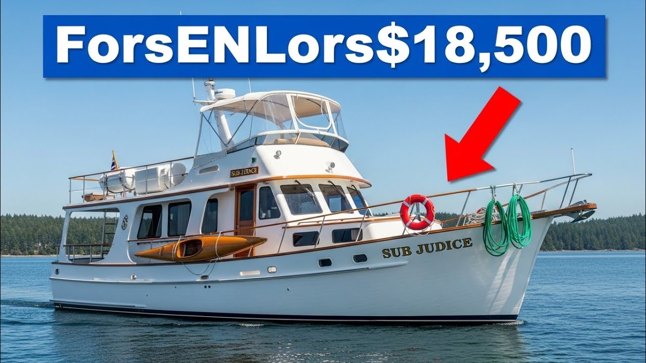 5 Cheap Trawler Yachts Seniors Can Actually Afford in 2026