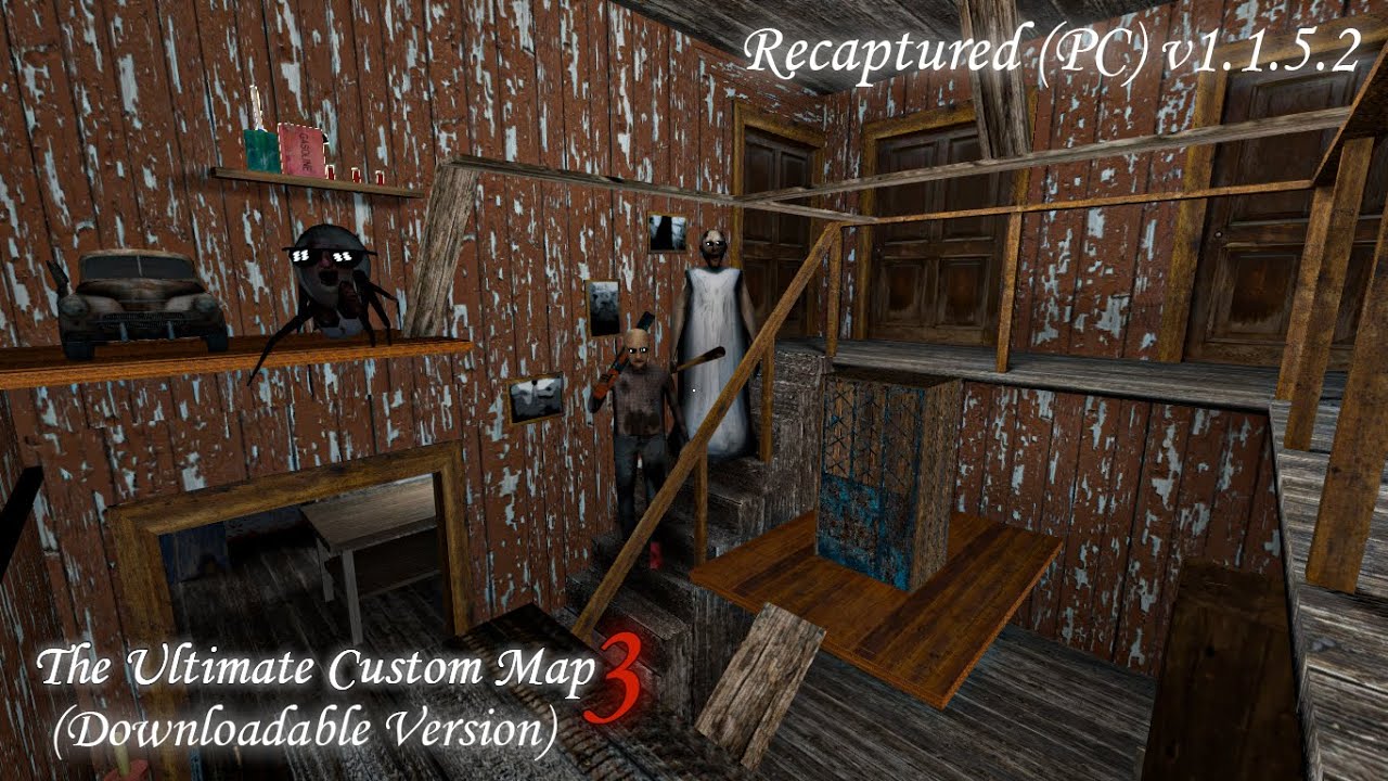 Granny Recaptured (PC) v1.1.5.2 - in The Ultimate Custom Map 3 (Downloadable Version)