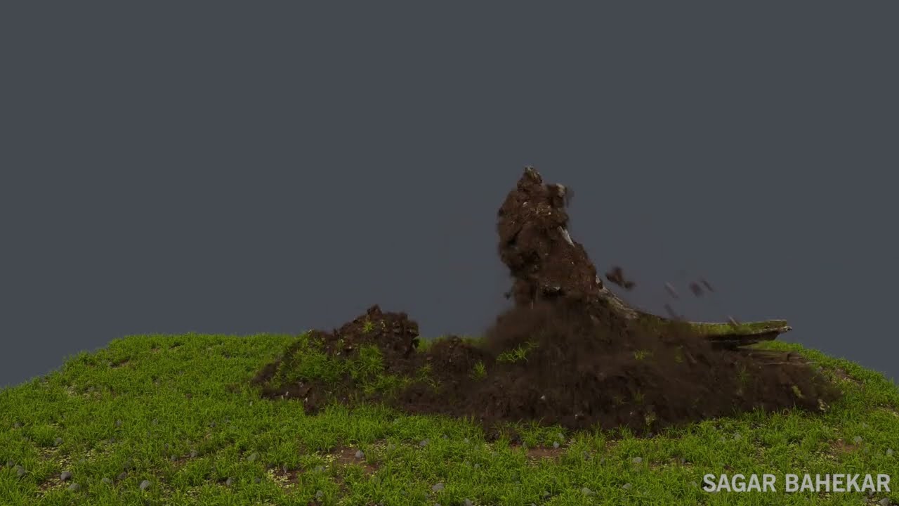 Houdini Ground Destruction
