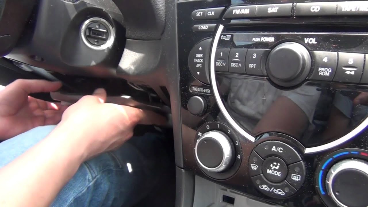 GTA Car Kits - Mazda RX-8 2004, 2005, 2006, 2007, 2008 install of iPhone, iPod, iPad and AUX adapter