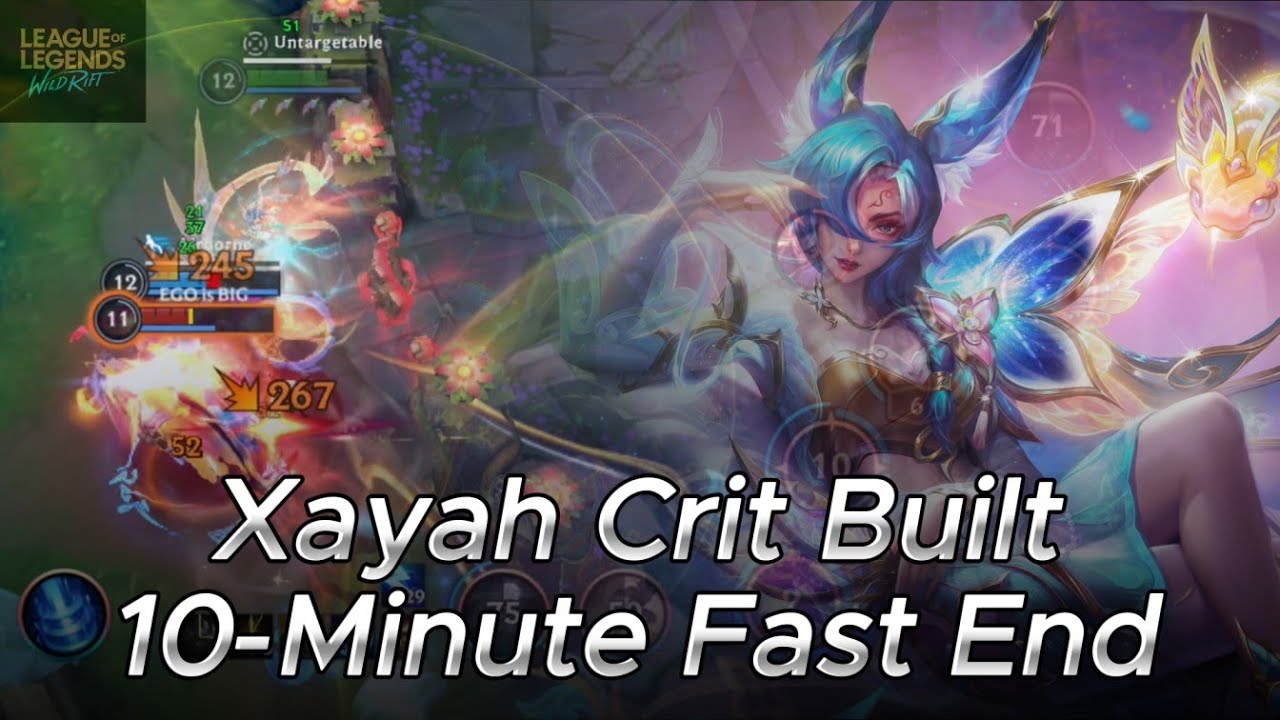 INSANE XAYAH GAMEPLAY | Game Ends in 10 Minutes! | 5v5 | Patch 6.2e | Season 18 | WildRift