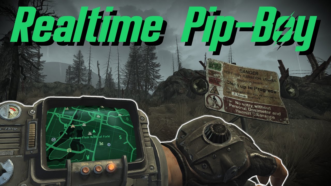 Realtime Pip-Boy Map - Fallout New Vegas Mod