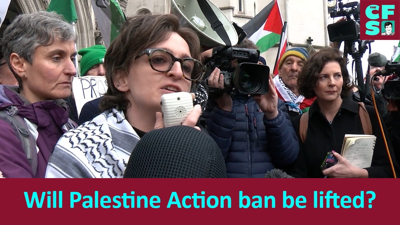 LIVESTREAM: COURT OF APPEAL RULES ON PALESTINE ACTION PROSCRIPTION