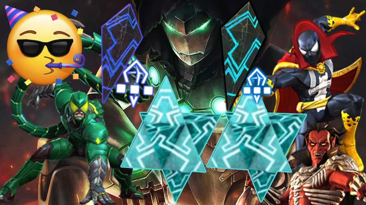 Hunting iDoom/Scorpion! This Crystal Opening Went Far Better Than Expected! Mystic Spidey?! - MCOC