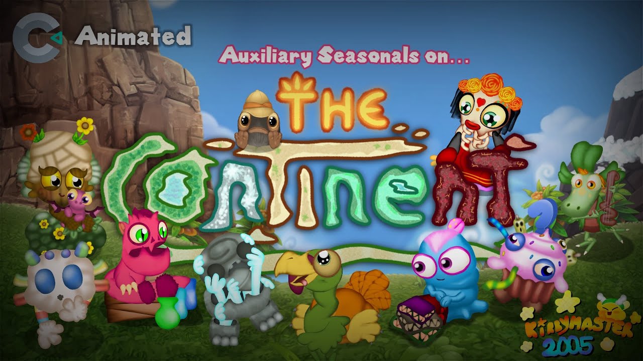 What if: Auxiliary Seasonals on the Continent! - My Singing Monsters Fanmades (ANIMATED)