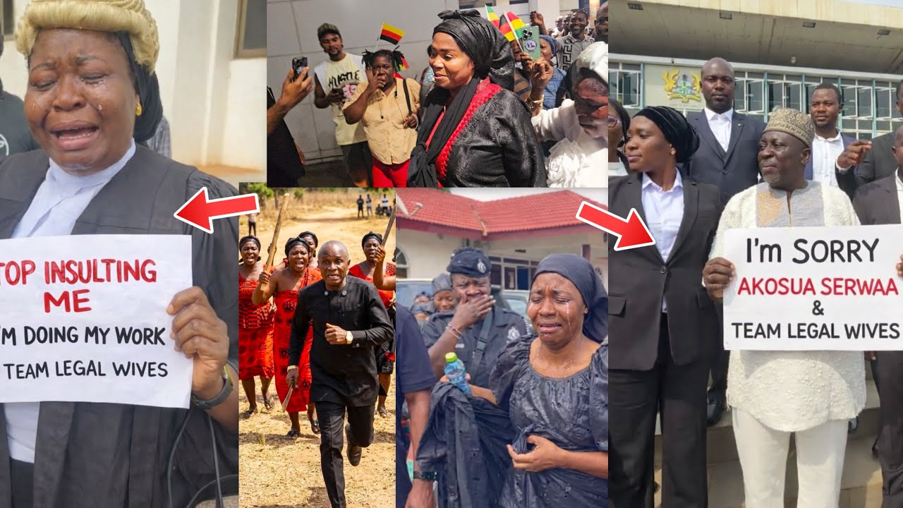 ASU! Odo Broni Lawyers, LawyerFati & Baba Jamal crying over insult from Akosua Serwaa Team legal 