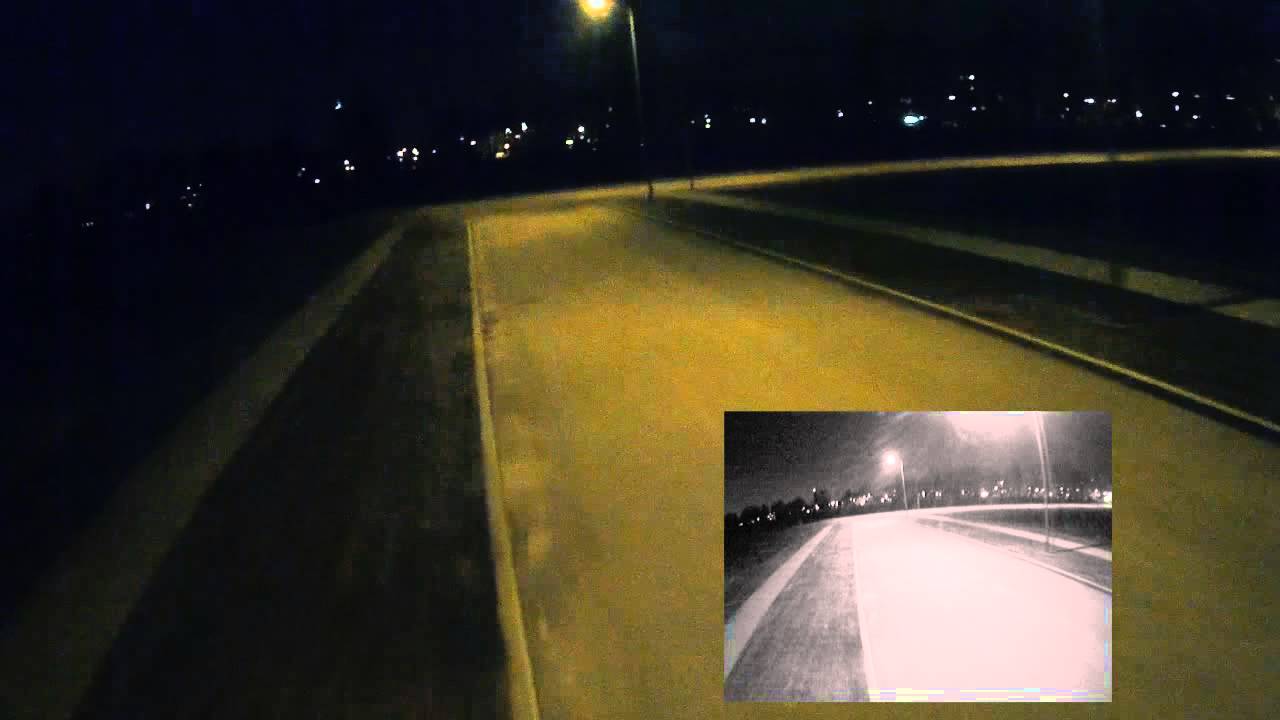 Night flying - Camera test