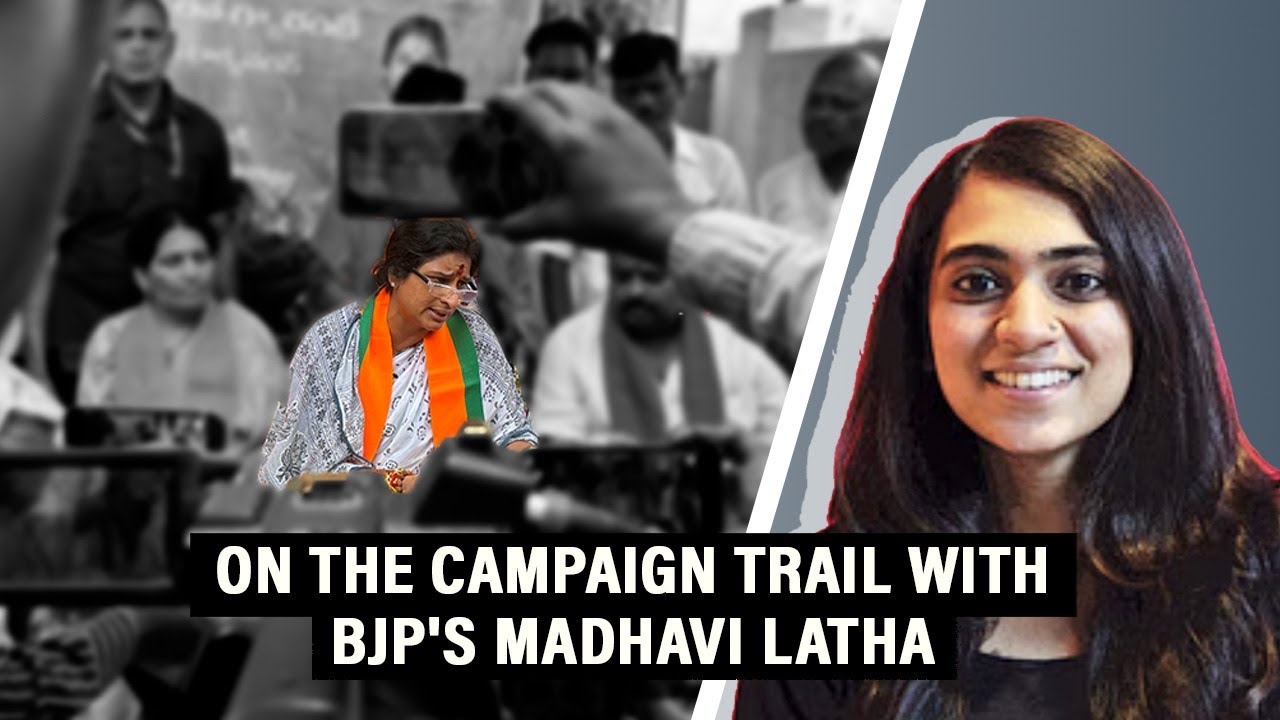 Madhavi Latha, BJP’s candidate for Hyderabad, on Owaisi & her viral video