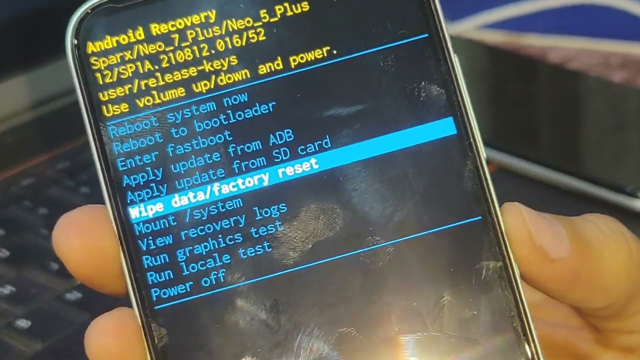 Sparx Neo 7 Plus How To Hard Reset Unlock Password | sparx neo 7 plus hard reset
