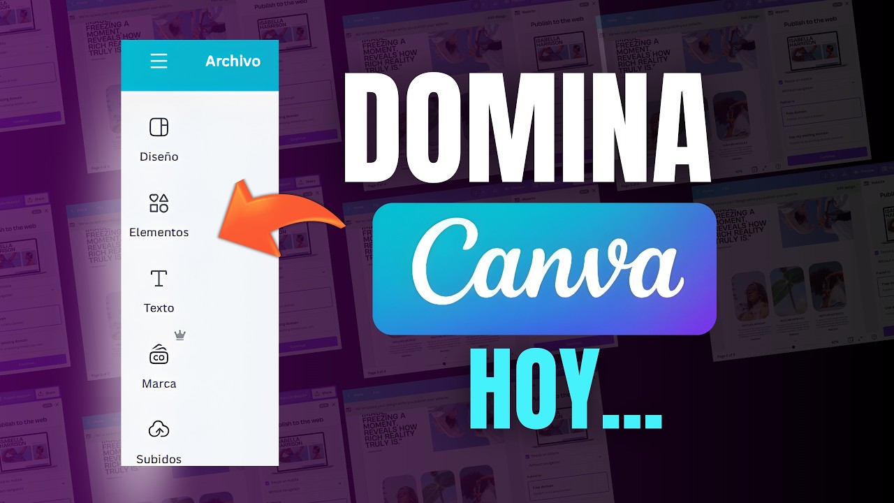 Haz esto en CANVA. TODO LO QUE NECESITAS SABER  y su Interfaz