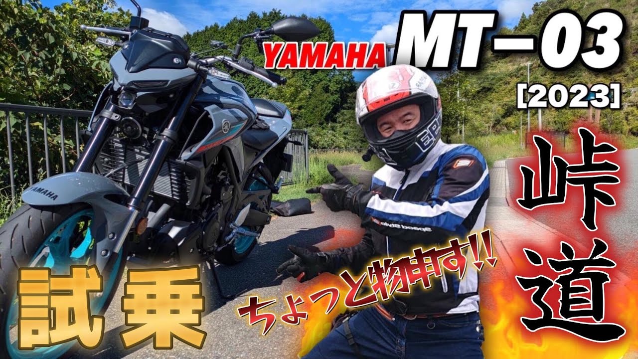 安い!軽い!速い!三拍子揃った刺激的なバイク!!【YAMAHA MT-03】