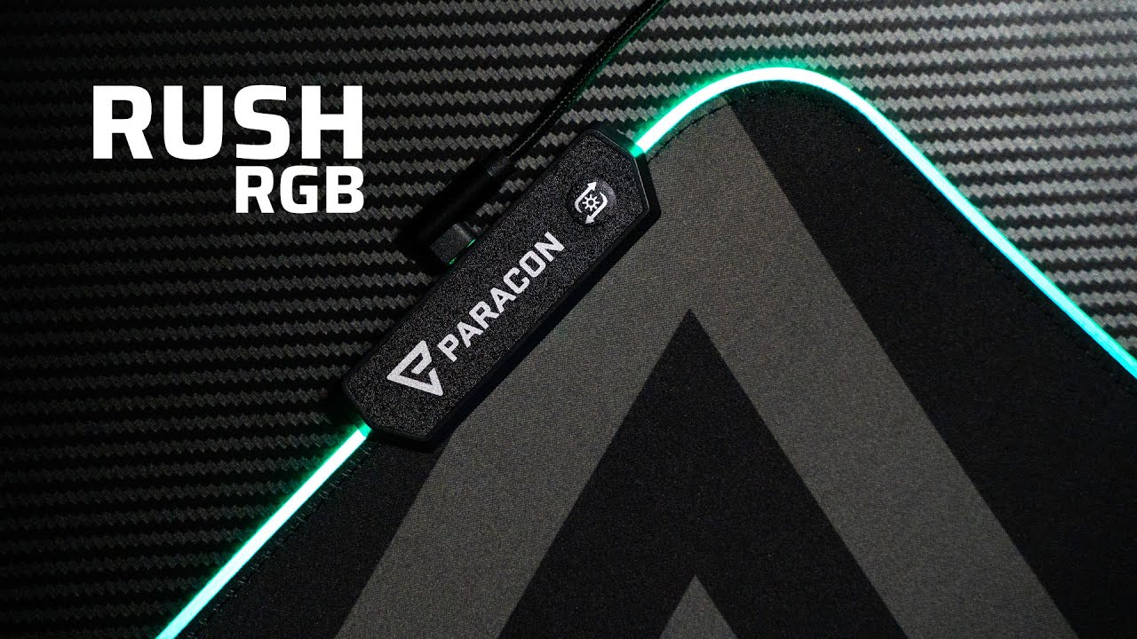 Paracon RUSH RGB Gaming Mousepad