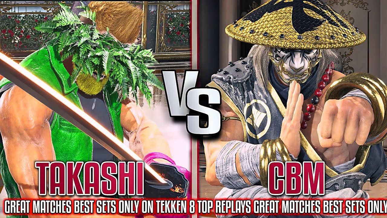 Tekken 8 Takashi (Victor) vs CBM (Heihachi) Ranked Matches Replays