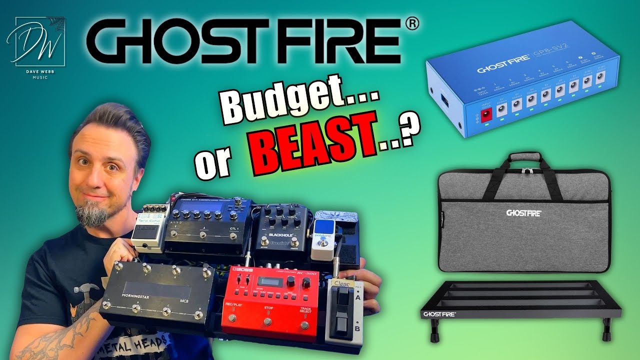 Can a Budget Pedalboard Be Pro? Ghost Fire Put to the Test