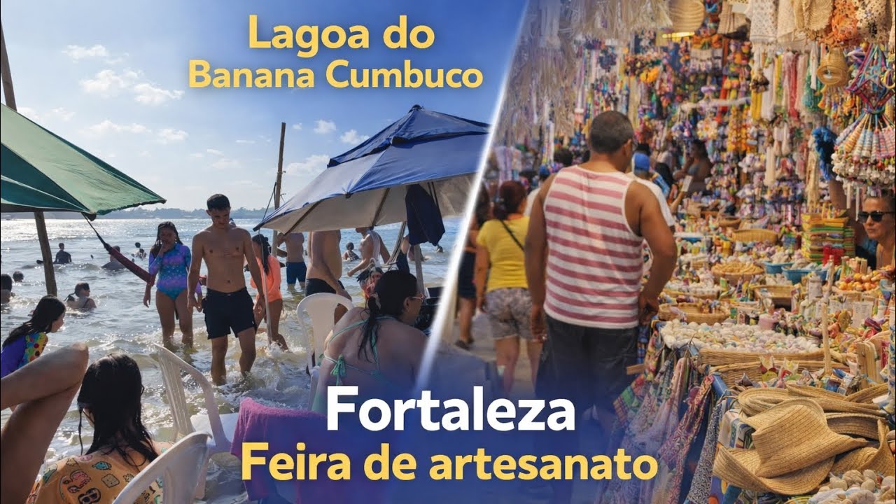 Ep. 15 - Fortaleza Surpreende: Lagoa do Banana, Feirinha e a PIZZA que salvou o dia!