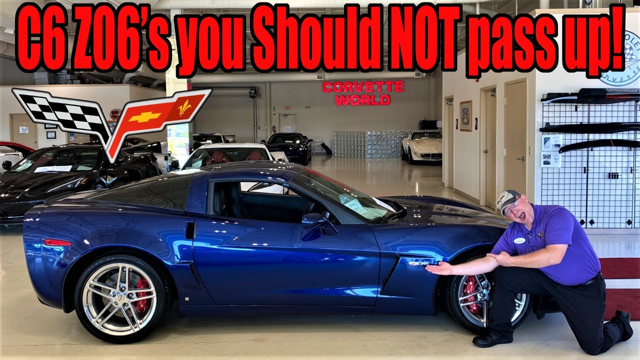 Fantastic LOWEST Mileage C6 Z06's at Corvette World you should not pass up!