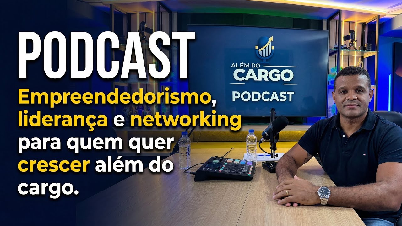 ESTREIA AO VIVO 🔴 | Além do Cargo com Rodrigo Coelho – Liderança, Resultados e Legado