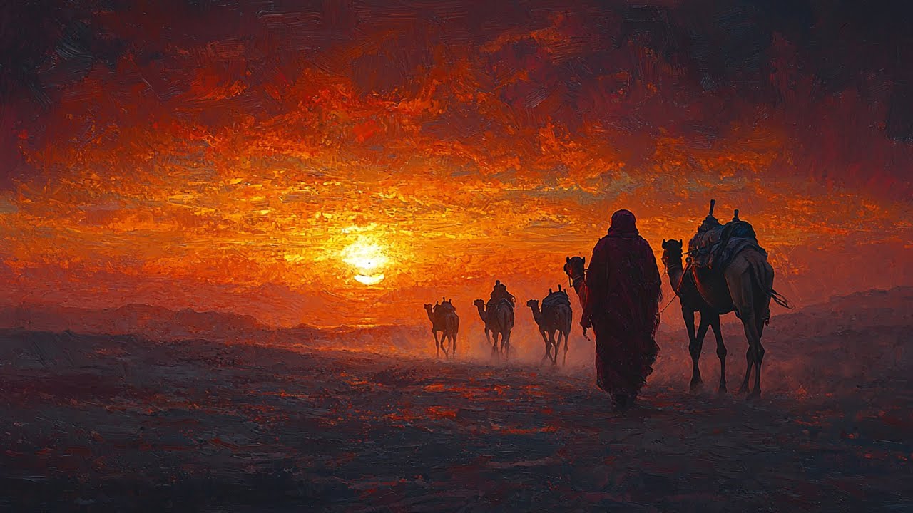 Desert Oud - Arabian Music - Meditation in Desert, Arabian Oud & Oud Caravan