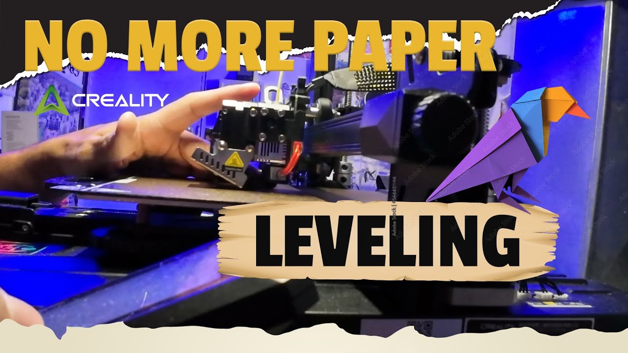 how to level a 3d printer without paper - how to use a Metric Thickness Feeler Gauge - can't level