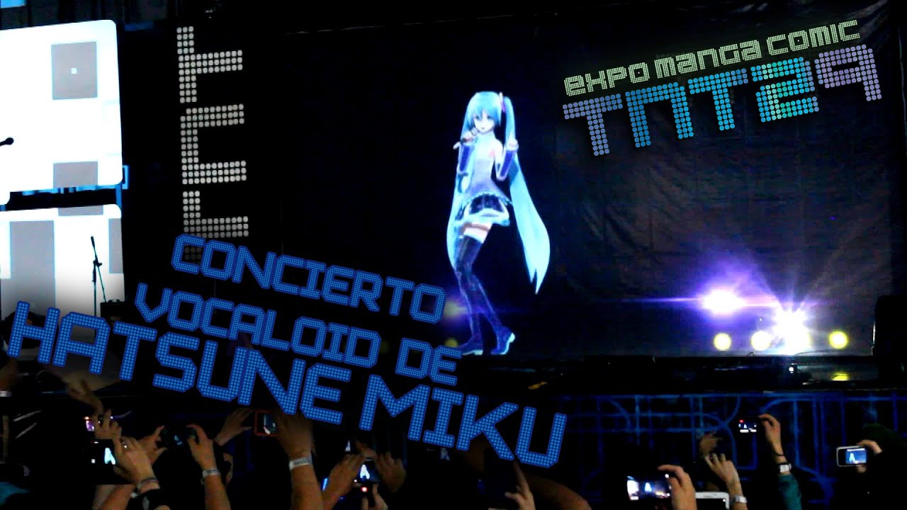 Concierto Vocaloid de Hatsune Miku, en TNT 29