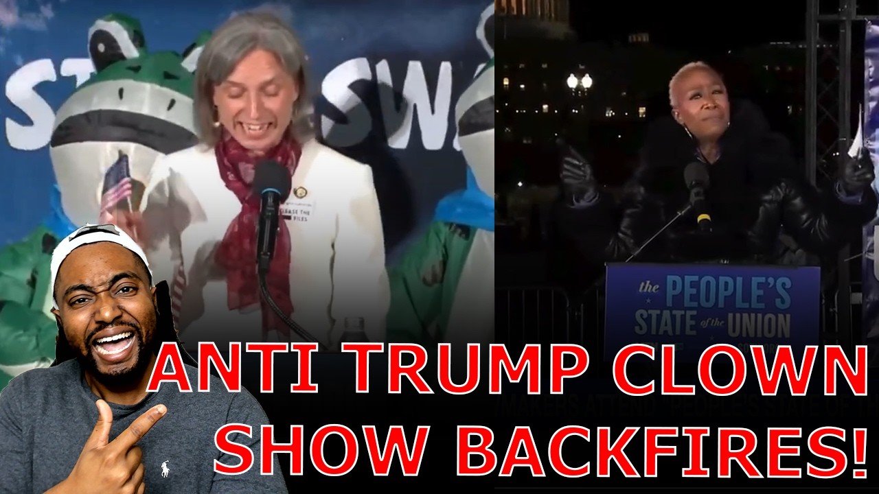 Joy Reid And Democrats HECKLED ON STAGE As Trump Deranged State Of The Union Rally BACKFIRES!