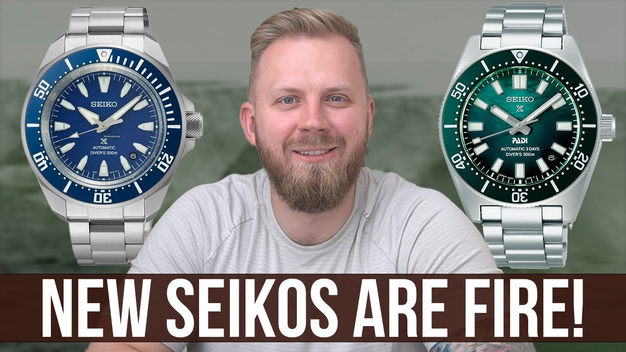 SEIKO Is On Fire! 6 Hot New Watches Plus Surprises From Tudor & Breitling and more!