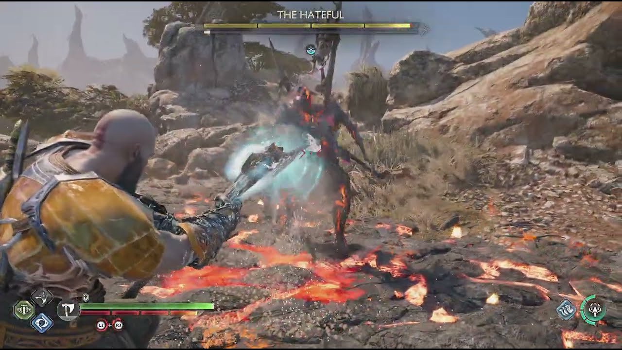 God of War Ragnarok - The Hateful Boss Fight in Vanaheim