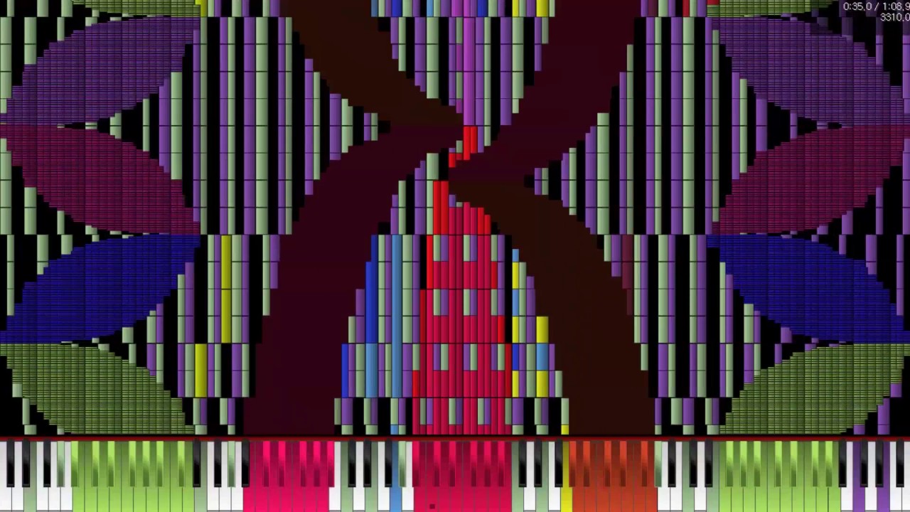 [Black MIDI] Song That Repeats the Same Sounds Paku's arrange 11.24 Million | NO LAG
