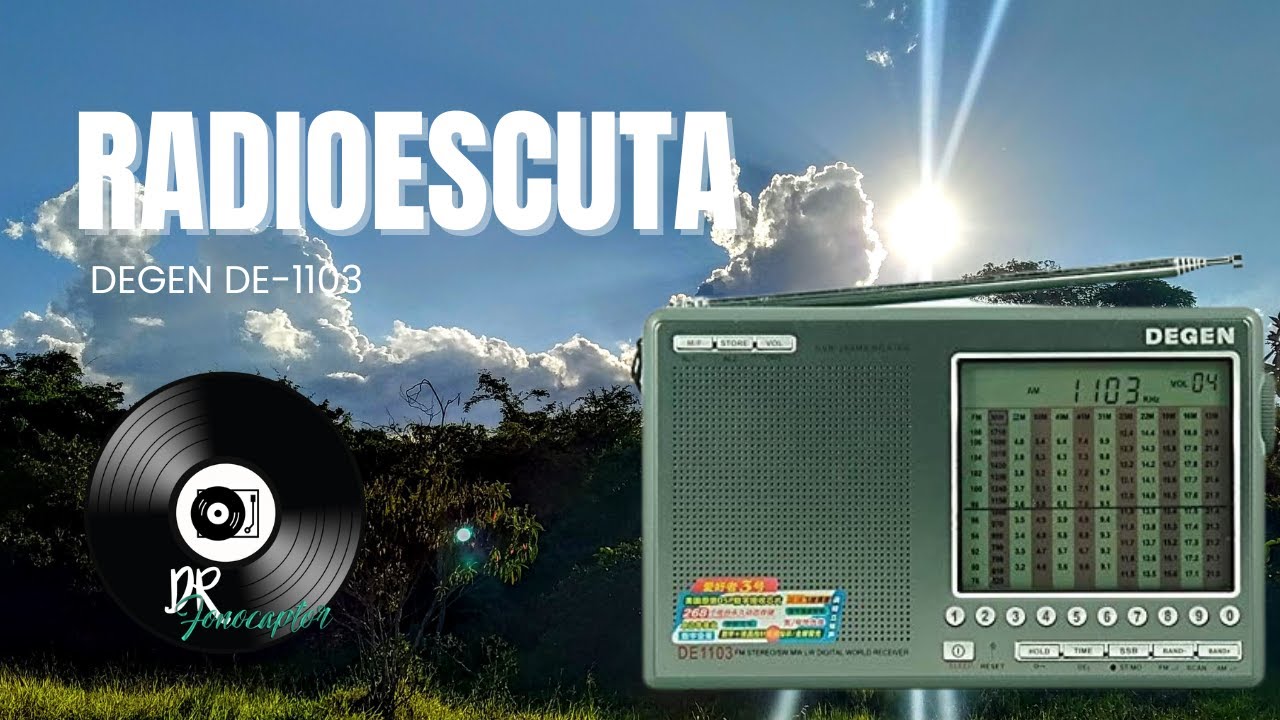Radioescuta em Ondas Curtas com o DEGEN DE-1103 &ndash; Sinais do Mundo Todo!