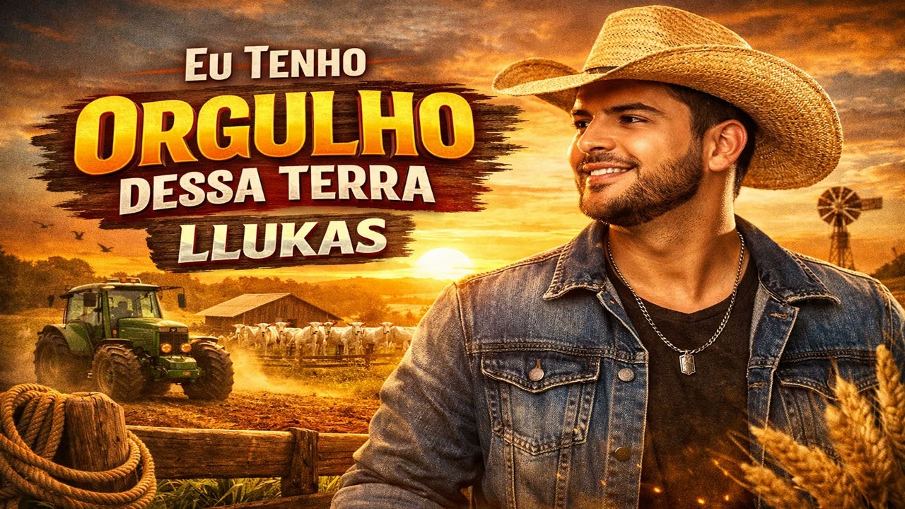 Eu Tenho Orgulho Dessa Terra – LLukas | Sertanejo Agro 2026 (Clipe Oficial)