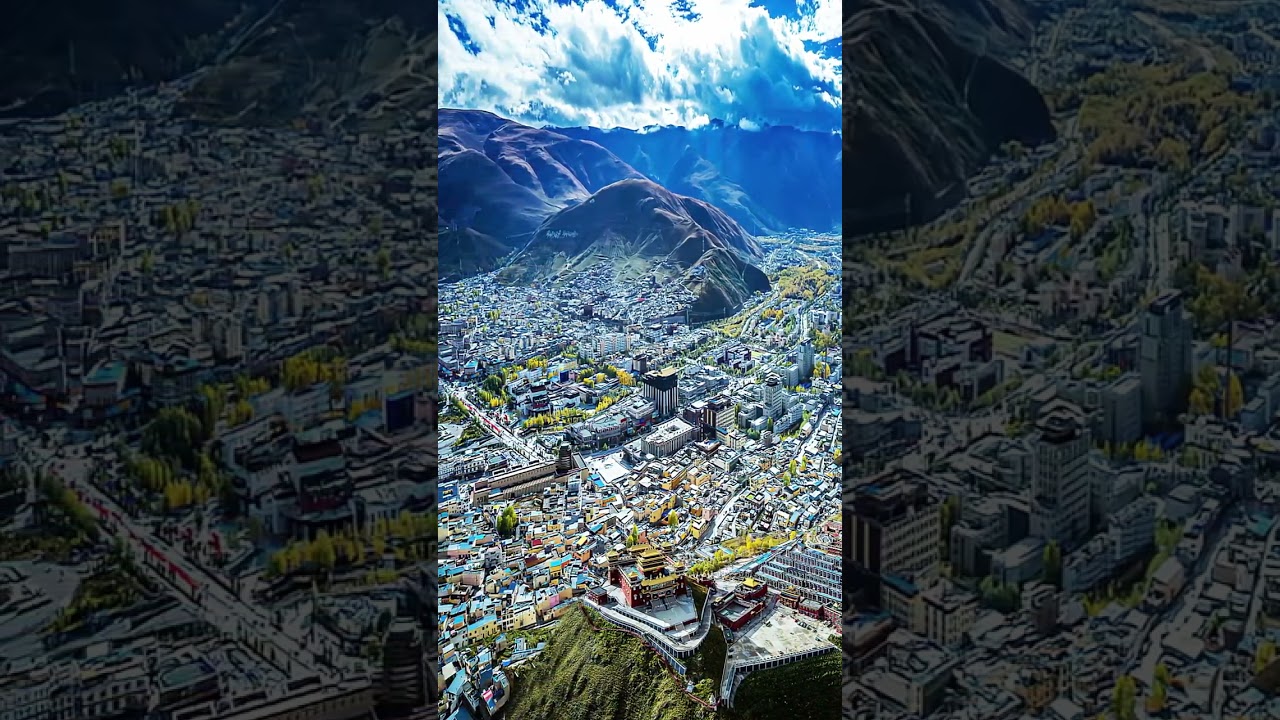 A new highland city rising from the ashes! #Scenery #Tourism #shorts